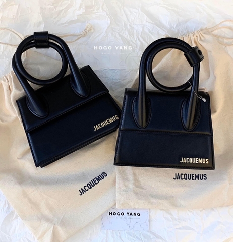 JACQUEMUS LE CHIQUITO NOEUD BLACK