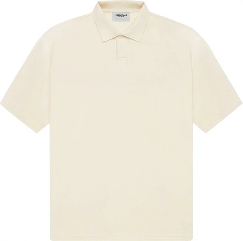 Fear Of God Essentials Short Sleeve Polo Buttercream