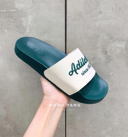 Adidas Adilette Shower Slides Green