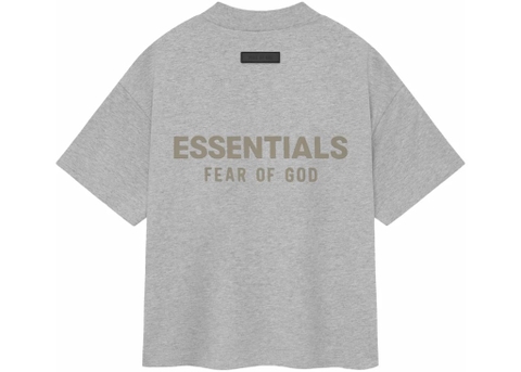 Fear of God Essentials V-Neck Light Heather Grey