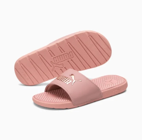 PUMA COOL CAT SLIDES BRIDAL ROSE/ ROSE GOLD
