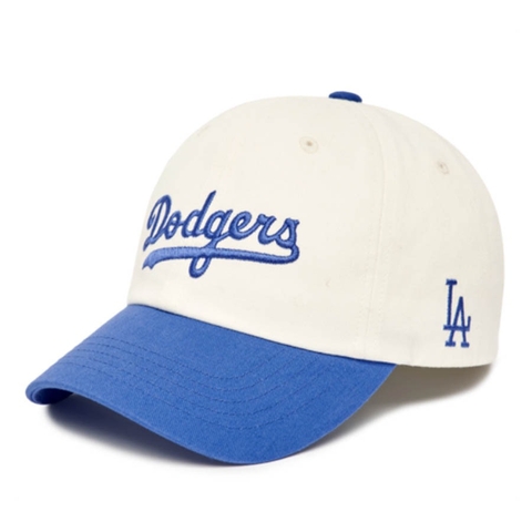 MLB Curlsive Color Matching Unstructured Ball Cap LA Dodgers 3ACPC013N-07BLD