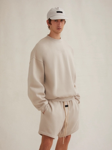 Fear Of God Essentials Sweatshort Silver Cloud