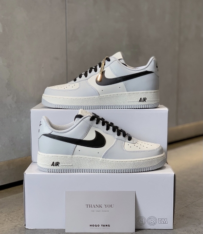 Nike Air Force 1 Low By You Custom Grey White Black