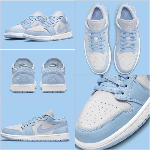 Jordan 1 Low Football Grey Aluminum (W)