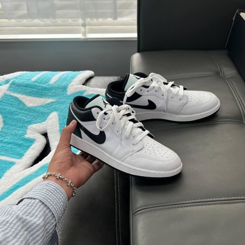 Jordan 1 Low GS 'White Black' 553560-132
