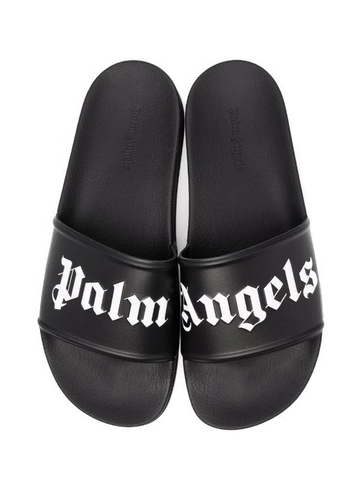 PALM ANGELS LOGO PRINT SLIDES