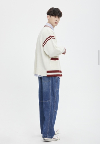 RMTC PREPPY KNIT CARDIGAN OATMEAL