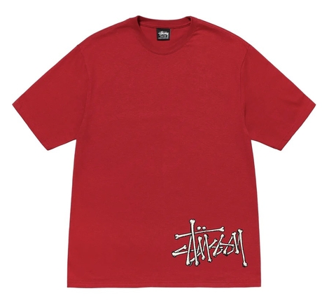 STUSSY BONES STOCK TEE