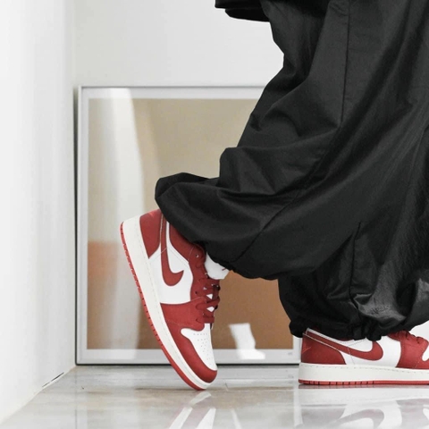 Air Jordan 1 Low 'White Dune Red' FJ3459-160
