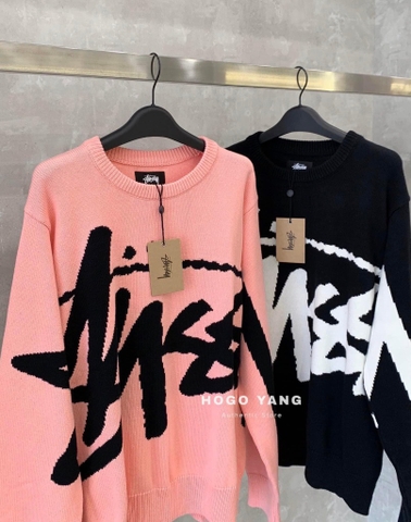 STUSSY BIG STOCK KNIT SWEATER