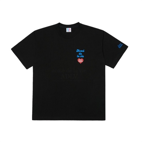 ADLV COLORFUL CARE BEARS SHORT SLEEVE T-SHIRT BLACK