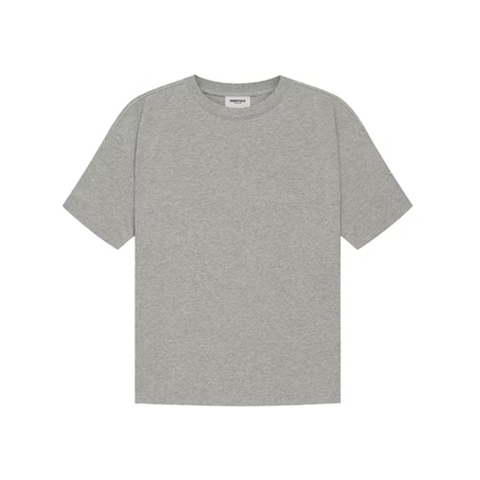 FEAR OF GOD ESSENTIALS T-SHIRT HEATHER OATMEAL SS21