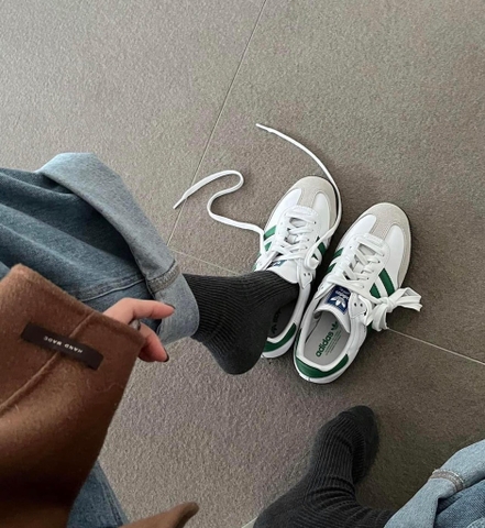 Adidas Samba OG White Green IG1024