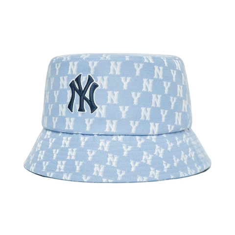 MLB Monogram Classic Bucket Hat New York Yankees Blue