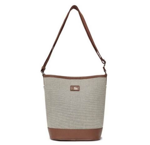 MLB Basic Big Logo Canvas Bucket Bag 3ABMS072N-43BRD