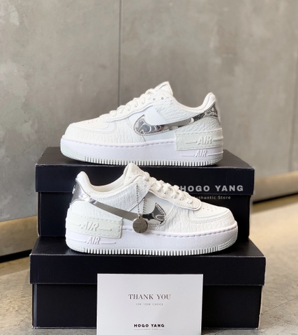 Nike Air Force 1 Shadow White Grey