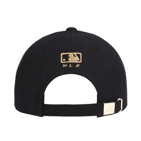 MLB Metal Logo Structured New York Yankees 'Black Gold' 32CPIG111-50L
