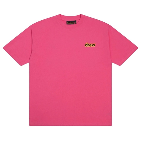 Drew House Doodle Joy SS Tee Hot Pink