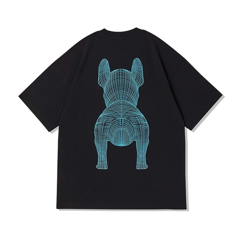 LIFE WORK Big Ladog Short Sleeve T-Shirt Blue Black