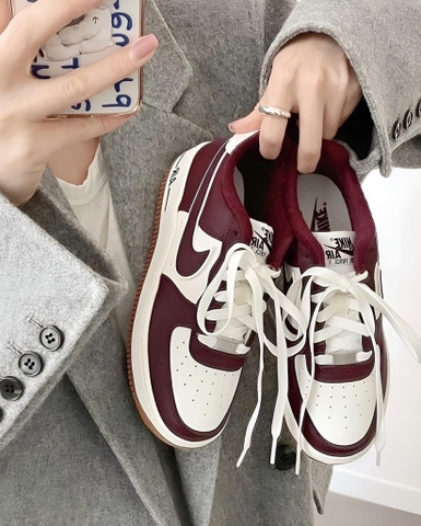 Nike Air Force 1 Low College Pack Night Maroo