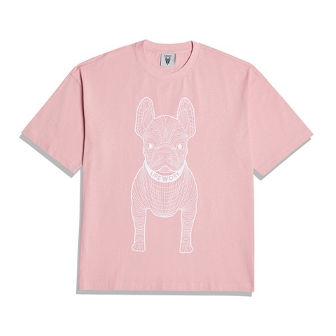 Life Work Tee Big LaDog-Pink