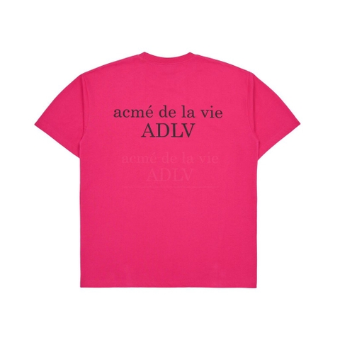 ADLV BASIC LOGO SEASON2 SHORT SLEEVE T-SHIRT PINK