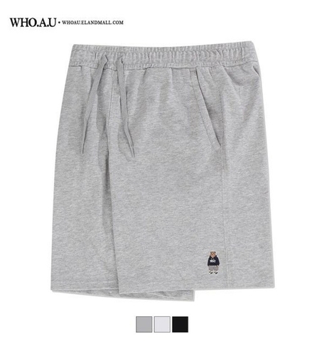 Whoau Short WHTMC2511U Melange Grey