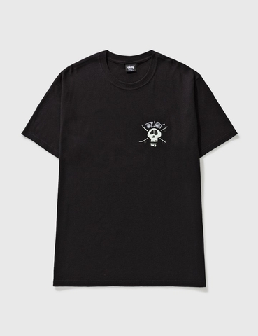STUSSY SUFT SKATE SKULL TEE BLACK
