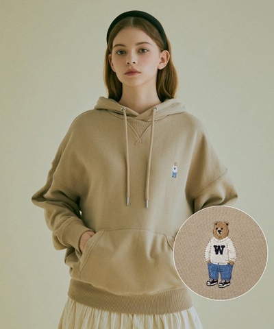 WHOAU Hoodie WHMHC4901U Beige