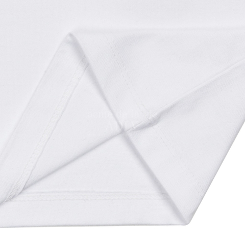 ADLV BABY FACE TELEPHONE BABY SHORT SLEEVE T-SHIRT R WHITE