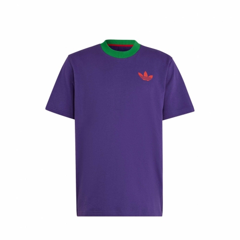 Adidas adicolor Heritage Now Large Trefoil Tee - Rich Purple IB3434