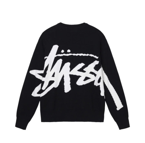 STUSSY BIG STOCK KNIT SWEATER