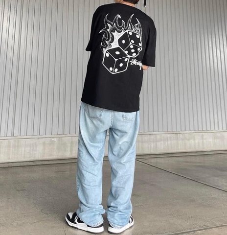 STUSSY FIRE DICE TEE