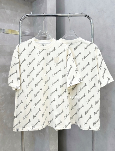 LIFE WORK T-SHIRT LW242TS070-1 WHITE