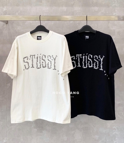 Stussy Ants Pig Dyed Tee White