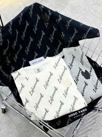 LIFE WORK TSHIRT LW242TS070-1 GREY