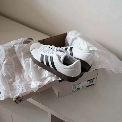 Adidas VL Court Base White Black ID3711