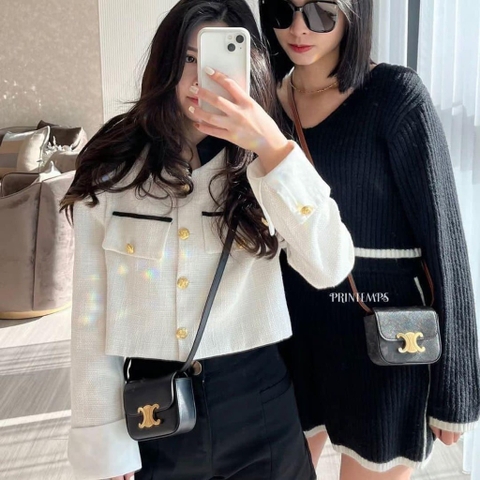 CELINE Mini Triomphe Shoulder Bag
