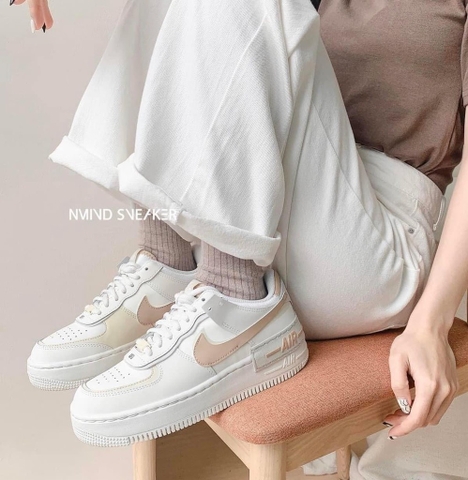 Nike Air Force 1 Low Shadow Sail Fossil Light Bone