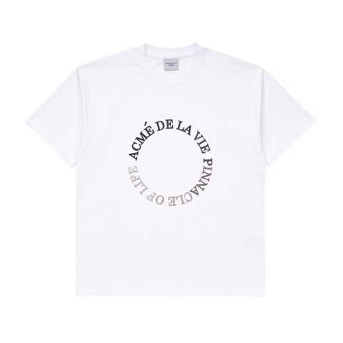 ADLV x LISA Circle Logo Artwork Basic Short Sleeve T-Shirt