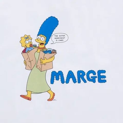 ADLV x Simpsons Marge Short Sleeve White