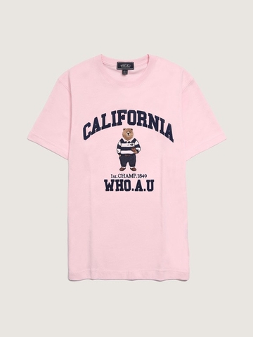 WHOAU T-Shirt WHRAD2312U (Pink)