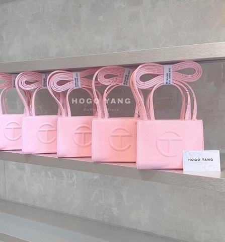 Telfar Small Shopping Bag Bubblegum Pink Size S
