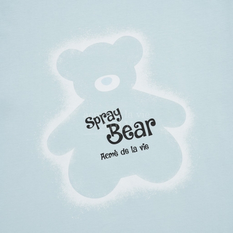 ADLV SPRAY BEAR SHORT SLEEVE T-SHIRT MINT
