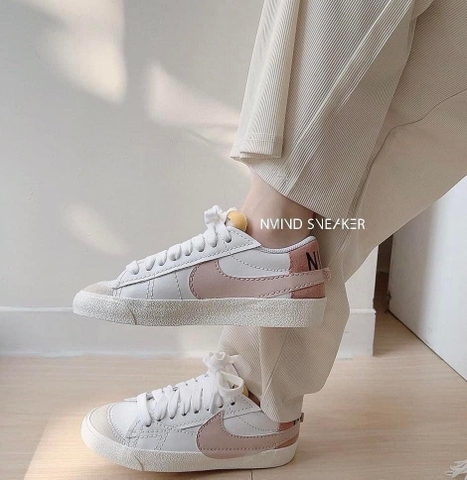 Nike Blazer Low Jumbo White Pink Oxford