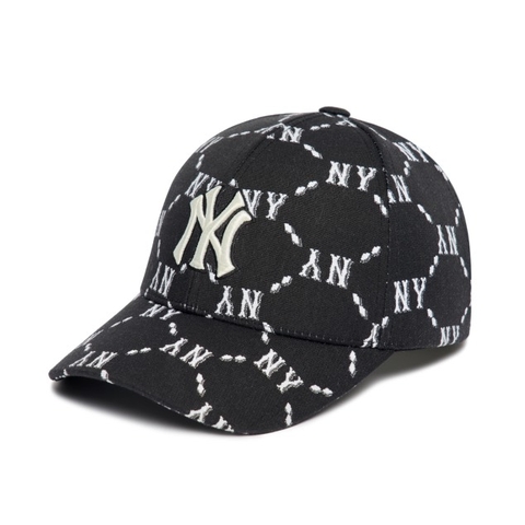 MLB MONOGRAM DIAMOND STRUCTURE BALL CAP NEW YORK YANKEES