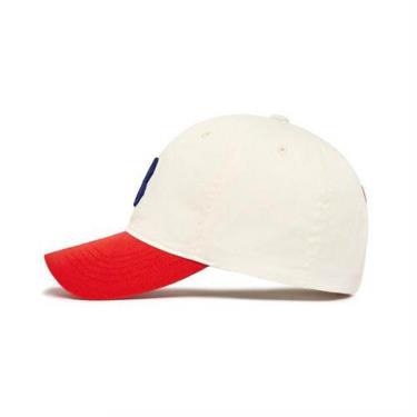 MLB Basic Color Block Unstructured Ball Cap Boston Red Sox 3ACP3303N-43RDS