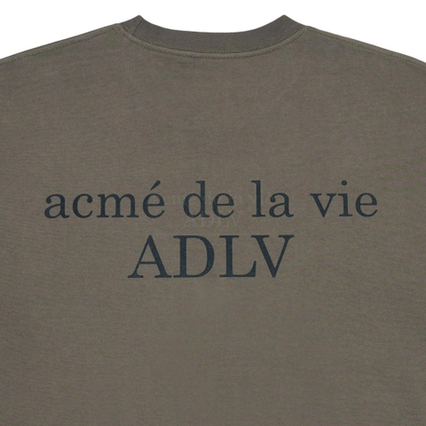 ADLV BASIC LOGO SEASON2 SHORT SLEEVE T-SHIRT COCOA