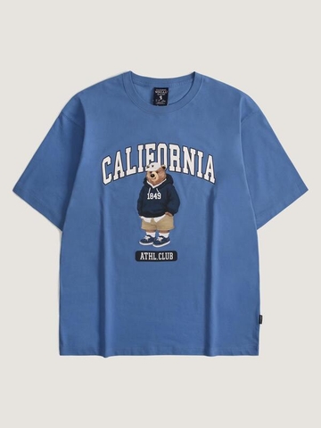 WHOAU T-Shirt WHRPD2411U Blue